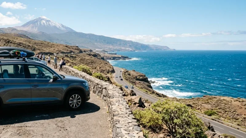 Auto so 7 miestami na letisku Tenerife juh: priestor a ceny