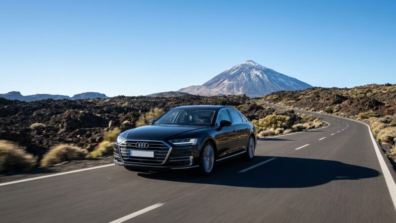Audi A8 na Tenerife: recenzia jazdy z prvej ruky