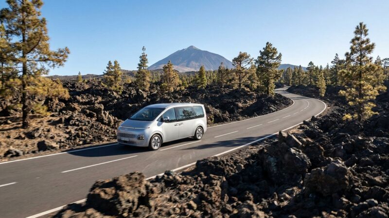 Hyundai Staria na Tenerife: recenzia jazdy po ostrove