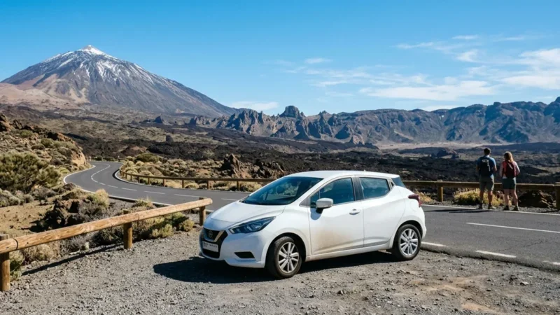 Dlhodobé požičanie auta na Tenerife: týždeň a mesiac