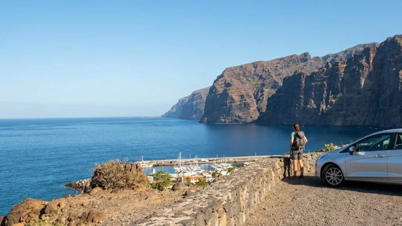 Los Gigantes na Tenerife: útesy, vyhliadky a cesta autom