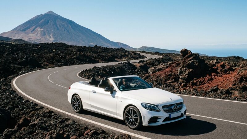Mercedes-AMG C-Class Cabrio na Tenerife: recenzia jazdy