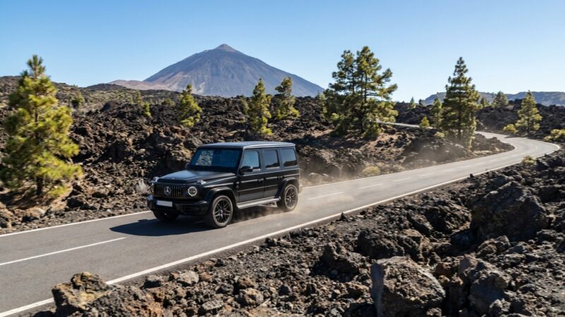 Mercedes-AMG G63 na Tenerife: recenzia jazdy po ostrove