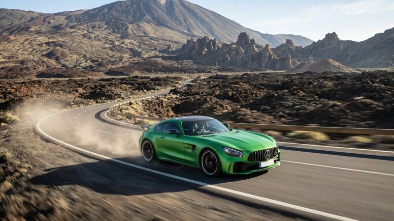 Mercedes-AMG GT R Coupe na Tenerife: recenzia jazdy