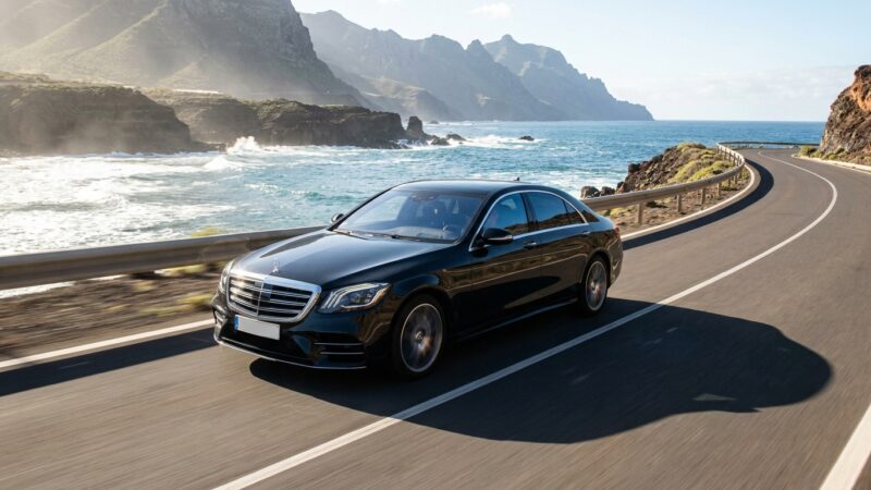 Mercedes-Benz S-Class na Tenerife: recenzia jazdy po ostrove