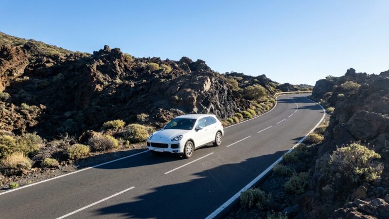 Porsche Cayenne E-Hybrid na Tenerife: recenzia jazdy