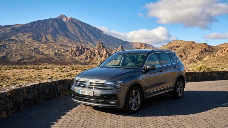 Volkswagen Tiguan na Tenerife: recenzia jazdy po ostrove